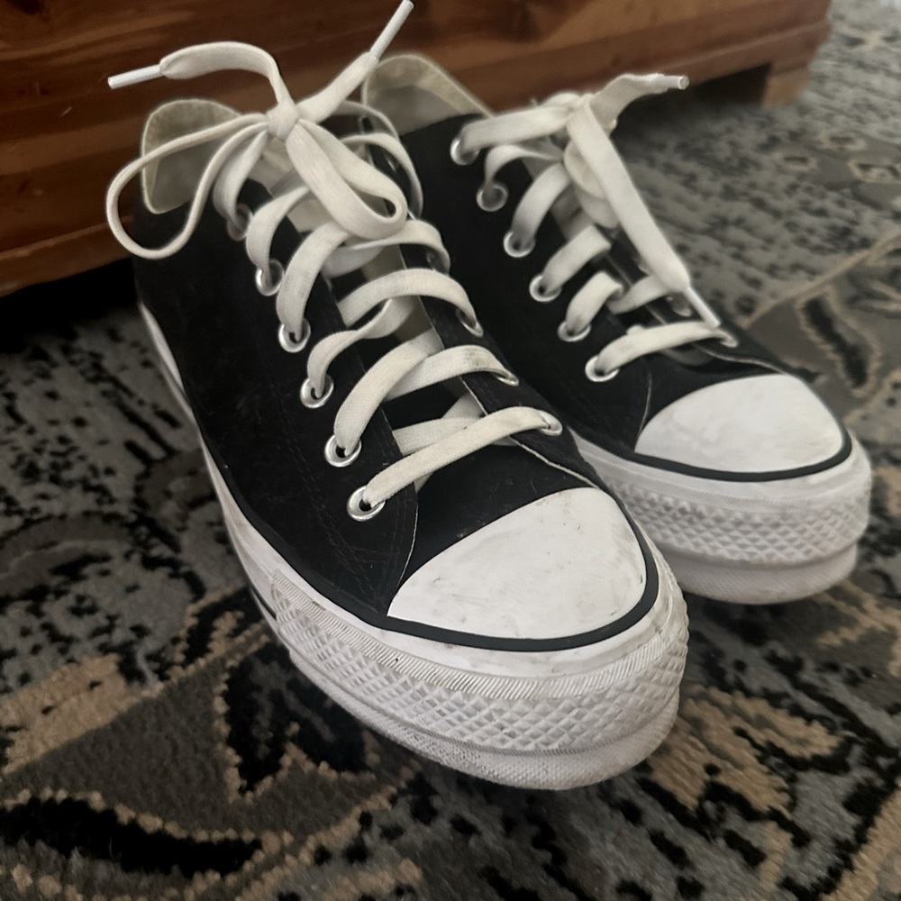 Chuck Taylor All Star Lift Platform Canvas Size 10 Black